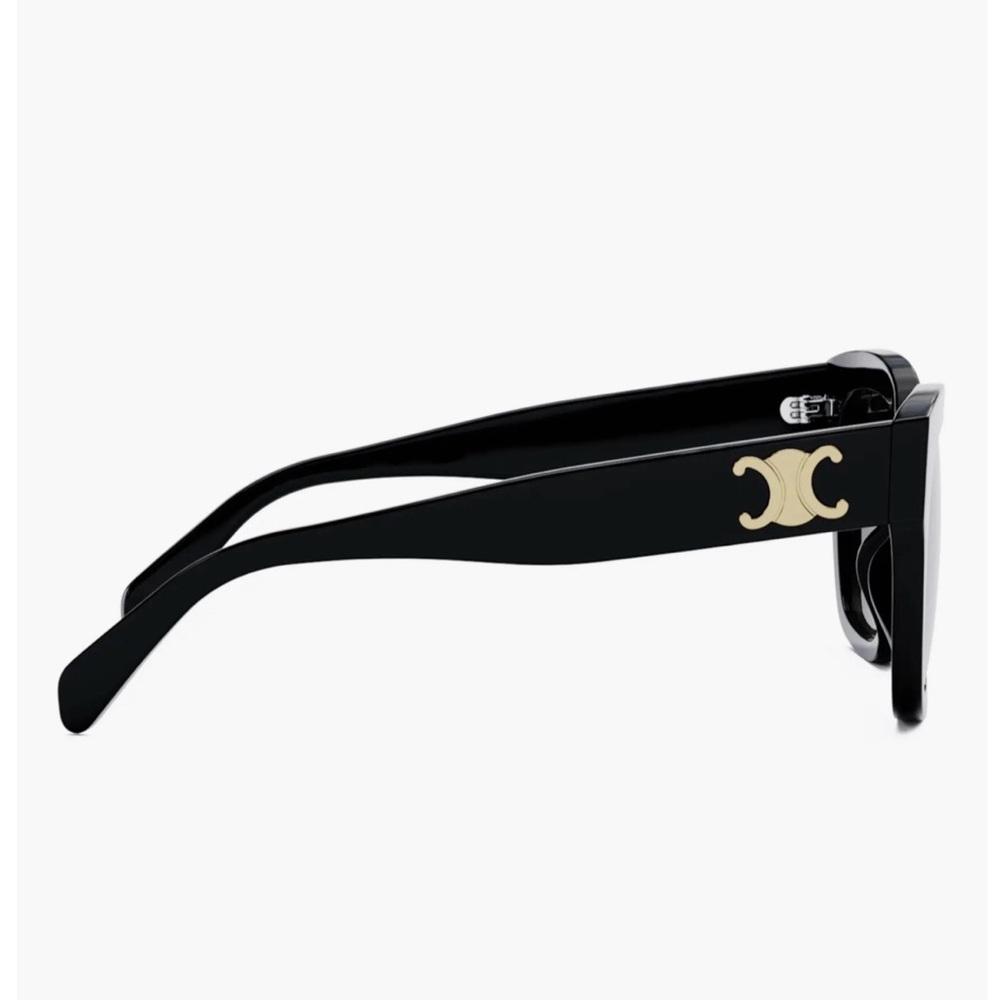 Celine Black Triomphe 55mm Sunglasses - Picture 7 of 13